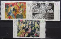 [The 100th Anniversary of the Birth of A. Paul Weber, Otto Pankok and George Grosz, Painters, type BBY]