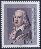 [The 150th Anniversary of the Death of Friedrich Hölderlin, Poet, type BCX]