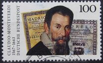 [The 350th Anniversary of the Death of Claudio Monteverdi, Composer, type BDV]
