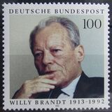 [The 80th Anniversary of the Birth of Willy Brandt, Politician, type BDW]