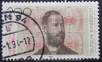 [The 100th Anniversary of the Death of Heinrich Hertz, Physicist, type BEA]