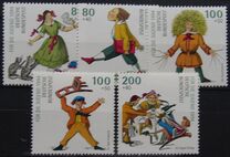 [Charity Stamps - Fary Tales - The 100th Anniversary of the Death of Heinrich Hoffmann, 类型 BEQ]