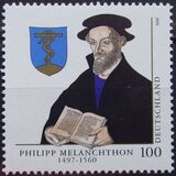 [The 500th Anniversary of the Birth of Philipp Melanchthon, Scientist, тип BLL]