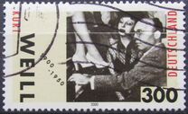 [The 100th Anniversary of the Birth of Kurt Weill, 1900-1950, type BTA]