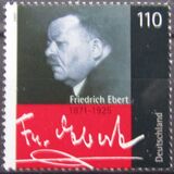 [The 70th Anniversary of the Death of Friedrich Ebert, 1871-1925, type BTB]