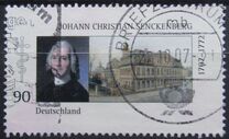 [The 300th Anniversary of the Birth of Johann Christian Senckenberg, 1707-1772, tip CKL]