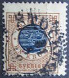 [Numerals in Circle - Blue Coach Horn on Back, type G3]