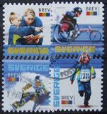 [The 100th Anniversary of the Swedish Sports Federation - Self-Adhesive Stamps, Tüüp BQA]