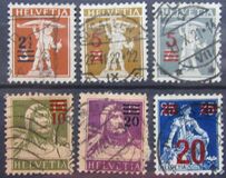 [Definitive 1921 - Surcharged Stamps, type AV]