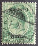 [South Africa Postage Stamps Overprinted "South West(14½mm wide) Africa" or "Zuid-West Afrika" - Overprint Spaced 14mm, type A1]