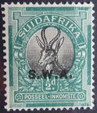 [South Africa Postage Stamps Overprinted "S.W.A.", 유형 L]
