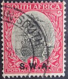 [South Africa Postage Stamps Overprinted "S.W.A.", 유형 L2]