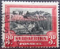 [South Africa Postage Stamps Overprinted "S.W.A.", 유형 L7]