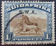 [South Africa Postage Stamps Overprinted "S.W.A.", 유형 L13]