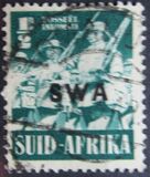 [South Africa Postage Stamps Overprinted "SWA", 유형 BA1]