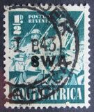 [South Africa Postage Stamps Overprinted "SWA", 유형 BA]