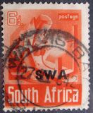 [South Africa Postage Stamps Overprinted "SWA", 유형 BA10]