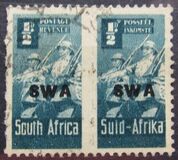[South Africa Postage Stamps Overprinted "SWA", type BB]