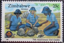 [The 75th Anniversary of Girl Guides Association of Zimbabwe, Tip EF]