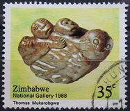 [The 30th Anniversary of National Gallery of Zimbabwe - Designs showing painting or sculptures, タイプ EV]