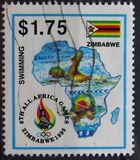 [The 6th All-Africa Games - Harare, Zimbabwe, Tipi LU]