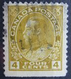 [King George V in Admiral Uniform - New Colors and Values, Tip AD11]