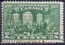 [The 60th Anniversary of the Founding of the Dominion of Canada, Inscription: "1867 Confederation 1927", type AS]