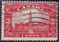 [The 60th Anniversary of the Founding of the Dominion of Canada, Inscription: "1867 Confederation 1927", type AT]