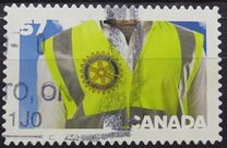 [The 100th Anniversary of Rotary International in Canada - Self Adhesive, tipas CVL]