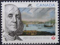 [The 250th Anniversary of Canadian Postal History, Typ DDQ]