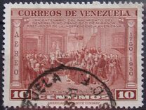 [Airmail - The 200th Anniversary of the Birth of General Francisco de Miranda, 1750-1816, प्रकार UC1]