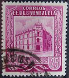 [Caracas Central Post Office - Inscription "CORREOS - EE. UU. VENEZUELA", тип AIK5]