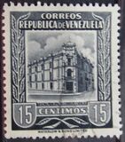 [Caracas Central Post Office - Inscription "CORREOS - REPUBLICA DE VENEZUELA", tip AIK27]