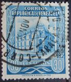 [Caracas Central Post Office - Inscription "CORREOS - REPUBLICA DE VENEZUELA", tip AIK29]