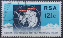 [X Aniversario del tratado antártico., tipo LP]