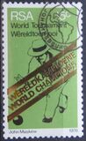 [South Africa's Victory in World Bowls Championships - Overprinted "WERELDKAMPIOENE - WORLD CHAMPIONS" - Fluorescent Paper, type ON1]