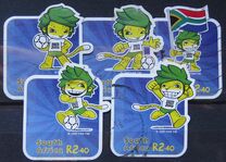 [Football World Cup - South Africa. Self Adhesive Stamps, Tipi BQM]
