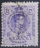 [King Alfonso XIII - Blue Control Numbers on Backside, 類型 BG3]