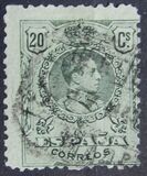[King Alfonso XIII - Blue Control Numbers on Backside, 類型 BG4]