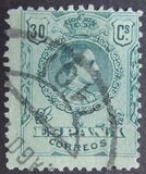 [King Alfonso XIII - Blue Control Numbers on Backside, 類型 BG6]