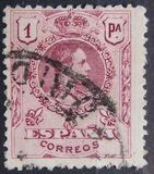 [King Alfonso XIII - Blue Control Numbers on Backside, 類型 BG9]
