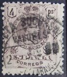 [King Alfonso XIII - Blue Control Numbers on Backside, 類型 BG10]