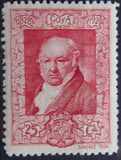 [The 100th Anniversary of the Death of Francisco de Goya, 1746-1828 - Inscription "1828 - GOYA - 1928", type CN2]