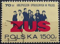[The 70th Anniversary of Social Security in Poland, type DDB]
