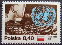 [The 35th Anniversary of the United Nations, típus CIP]