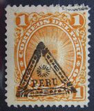 [Peru Postage Stamps Overprinted, veids AD]