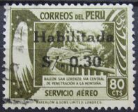 [Airmail - Issues of 1938 Overprinted "Habilitada S/o." and Surcharged, प्रकार IM1]