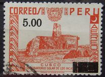 [Airmail - Various Stamps Surcharged, Tüüp LC6]