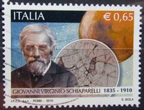 [The 100th Anniversary of the Death of Giovanni Virginio Schiaparelli, 1835-1910, type DHJ]