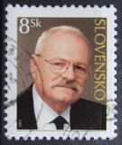[President of SR Ivan Gasparovic - Definitive stamp, type OQ]
